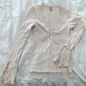 Free People | Cotton Flowy Sleeve - White